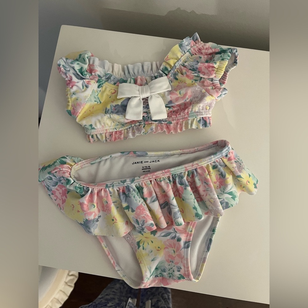 Jamie and jack 12-18 months bathing suit swim